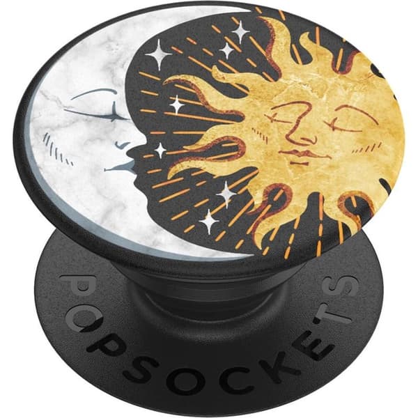 PopSockets Sol og Måne Avtakbart Grip med Stativfunksjon