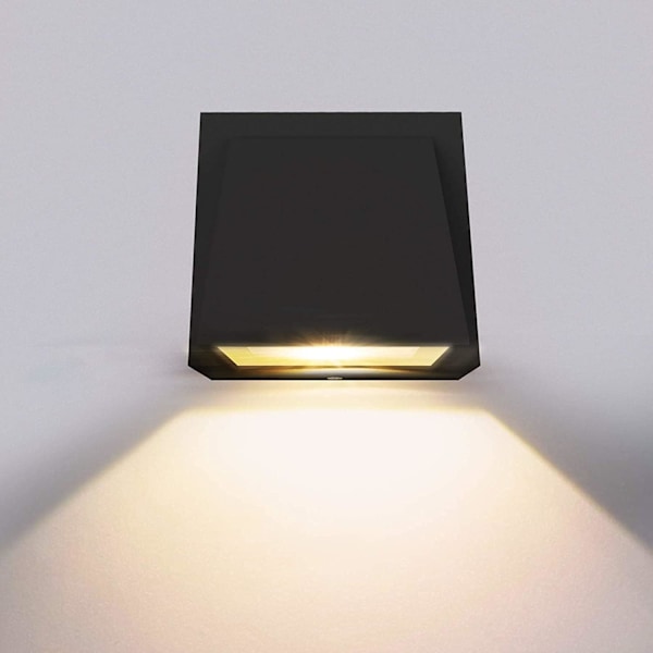 LED-seinävalaisin lämmin valkoinen 3000K ulkoseinävalaisin sisätiloihin -X71-