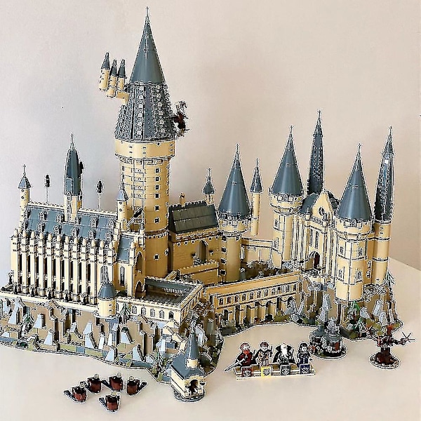 Harry Potter Magisk Slot Byggemodel Gave Pædagogisk Samlespil