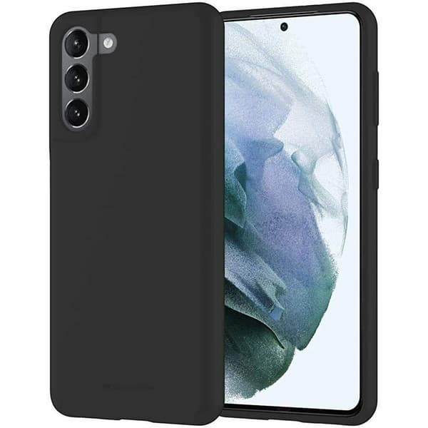 Samsung Galaxy S21 FE 5G - Matt TPU Soft Case - Black