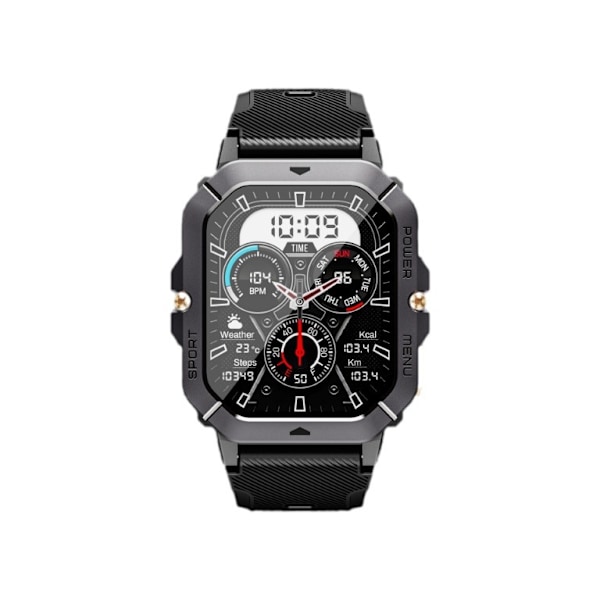 Ny C28 Smartwatch AMOLED-skærm Bluetooth-opkald trippelbeskyttelse udendørs sport vandtæt hjertefrekvens blod iltmætning