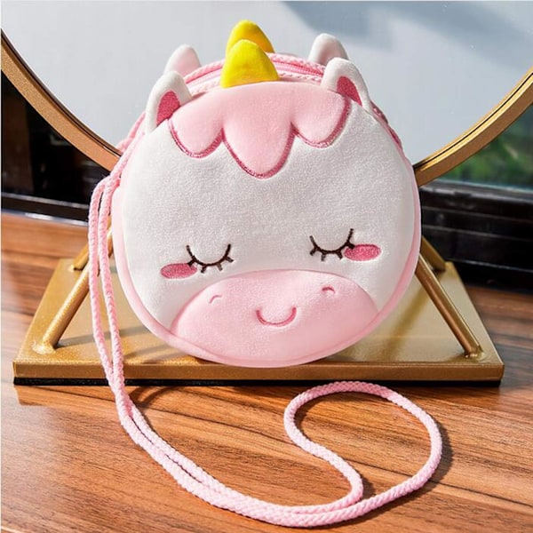 Liten Axelväska för Flickor, Crossbody Väska för Flickor, Söt Babyflicka-X71-