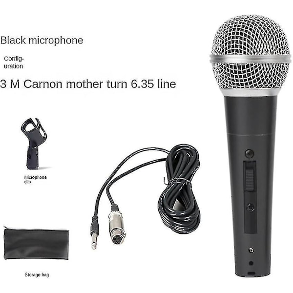 Shure Sm58 Vokal Dynamisk Trådbunden Mikrofon (med Switch) - Ny 2024 Hög Kvalitet