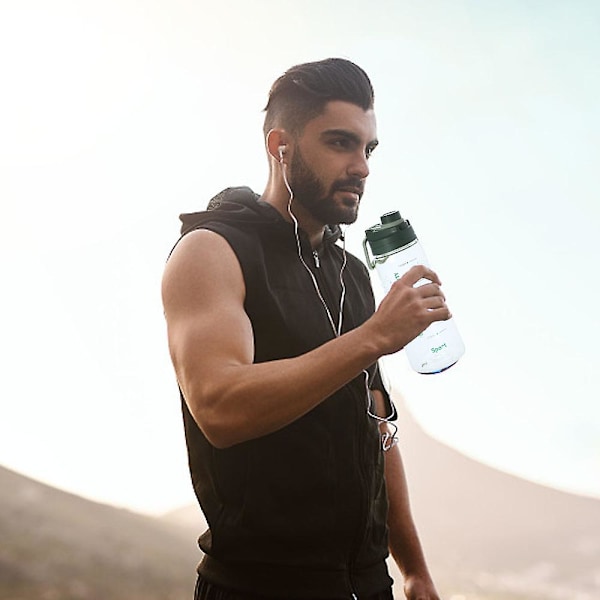Stor holdbar plastik vandkop til fitness
