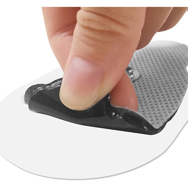 Easy@home TENS Maskin Pads 16 2\"x3\" Gjenbrukbare Selvklebende Elektrode TENS Pads Erstatning for TENS Elektronisk Puls Massasjeapparat i Håndform