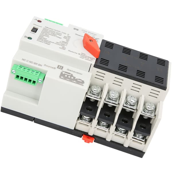W2R-100 Dual Power Automatic Transfer Switch 4P 100A Power Switch-FQ-