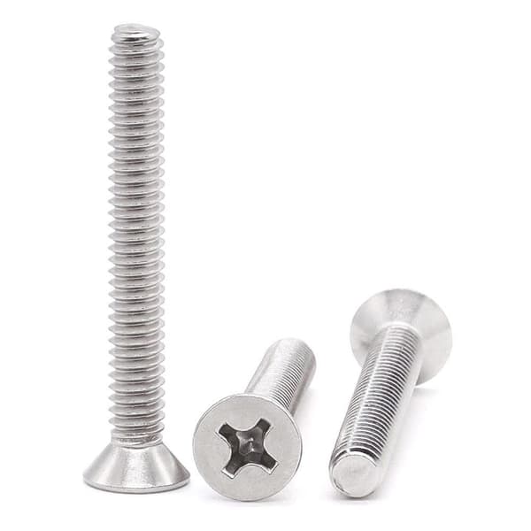 25 pcs Machine Screws Countersunk Head Screw Flat Head Screws-FQ-