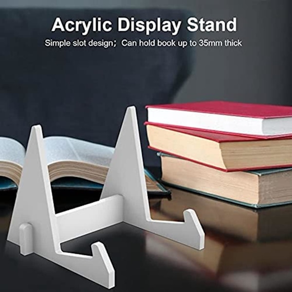 Akryl Display Reol Bogreol Lærebogsreol Pladereol Album