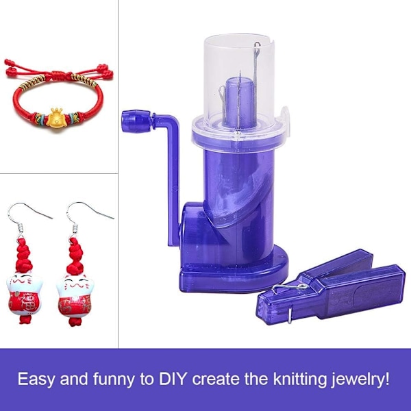 Handdriven Embellish-knit Sticknings- och Syverktyg för DIY-X71-