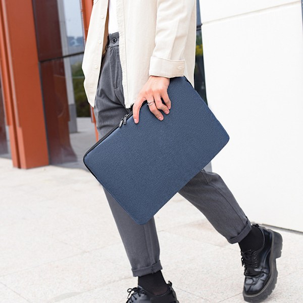 Waterproof Laptop Bag 11 12 13 14 15 15.6 Inch French Grey French grey 14 inches