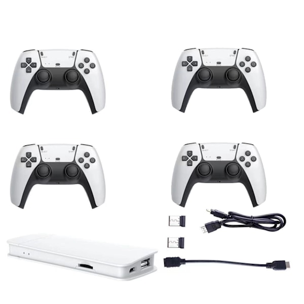 40.000+ 4K HDMI TV-spilpinde Retrospilkonsol med 2 trådløse håndtag 179