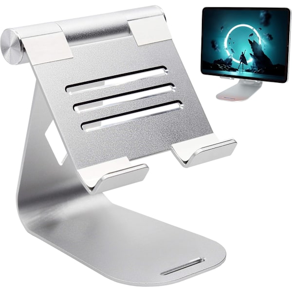 Tabletin pidike, säädettävä työpöydälle, tabletin pidikealusta-X71-