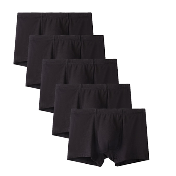 INF Bambukalsonger Medium Svart, 5-pack-X72-