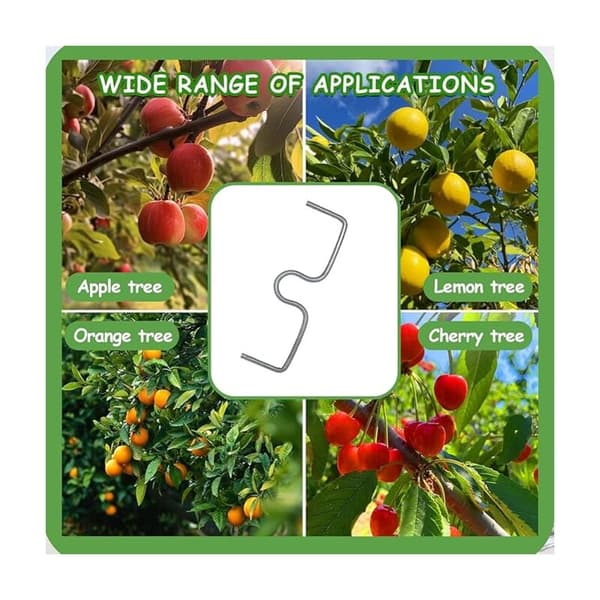 M8cm Branch Spreader, M Branch Bender, Plant Stem Opener, Garden Support, for Supporting New Branch Development (20 Pcs)