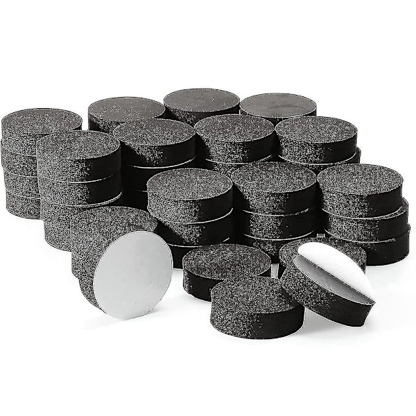 100 st 50 st Krukfötter Höjare Naturligt Gummi Blomkruka Matta Osynliga Krukfötter För Tung Utomhusplan 50MM -CH -GLS[C]