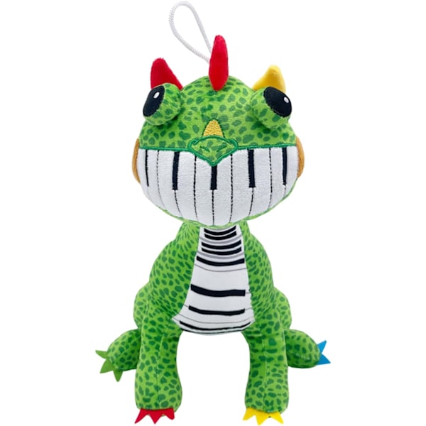 Poppy Playtime Luku 5, Nightmare Critters -pehmo, hirviöpelien pehmolelu lapsille ja aikuisille, faneille (super jack) Doey+Pianosaurus-X76- Doey+Pianosaurus -