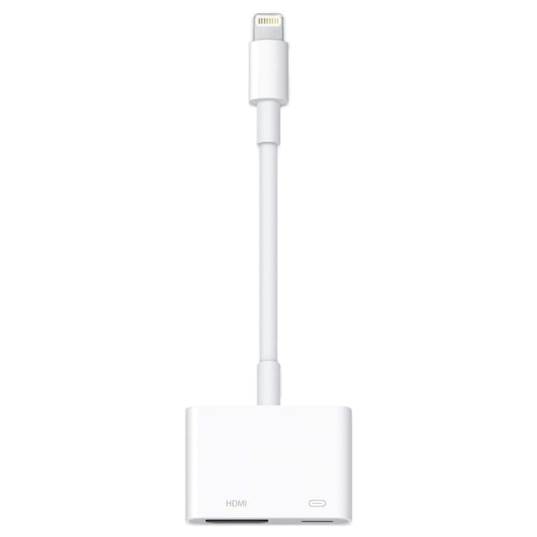 Lightning till Digital AV-adapter (Lightning till HDMI) Vit