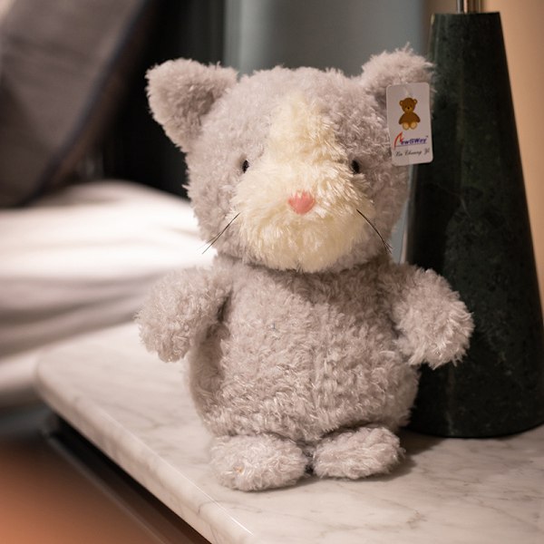 Jellycat plyschdocka serie djur capybara plyschdocka docka plyschleksak grossist 20cm Curly Rat