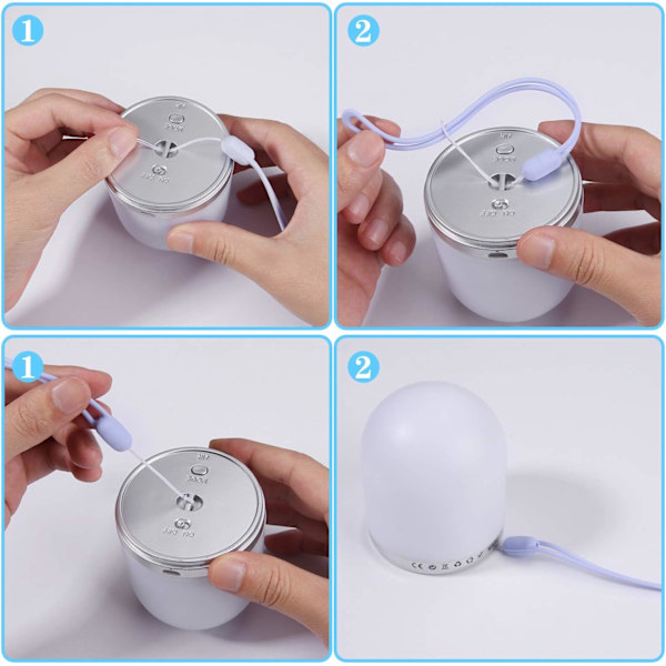 Baby Natlampe Bærbar LED Natlampe Baby Natlampe USB-X71-