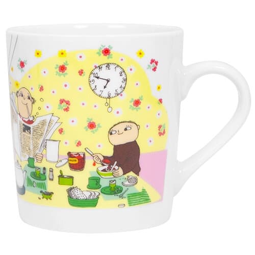Alfons Åberg Mugg Alfons och pappa multifärg multicolor