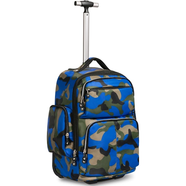 20 tommer Stor Lagringsplass Multifunksjon Reise Trillebag Rolling-X71-
