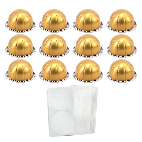 1 sæt 80ML/40ML/150ML/230ML Kaffe Kapselskal DIY Genanvendelig Kaffe Kapsel Kop til Nespresso Vertuo 150ML