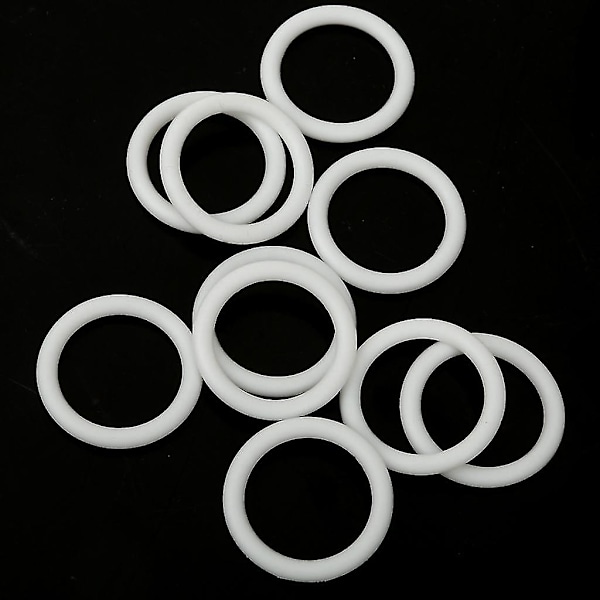 20 st Silikon Babynapphållare Adapter O-Ring Dummy Ring Ring
