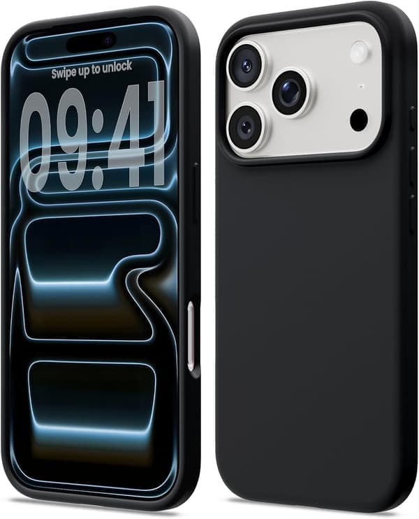 17 Pro Max Flytende Silikon Støtsikkert Deksel Kompatibelt med 17 Pro Max Mykt Deksel Full Beskyttelse (Lys grå) Lys grå iPhone 17 Pro Max Light grey Light grey iPhone 17 Pro Max
