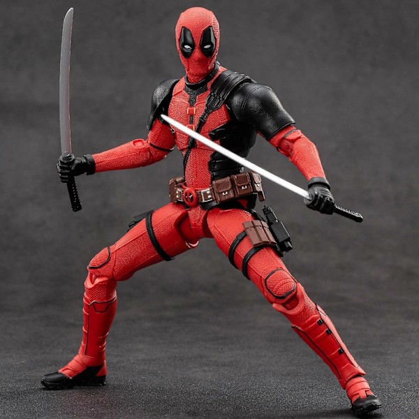 Deadpool Actionfigur Modelkollektion Model Bevægelige Led