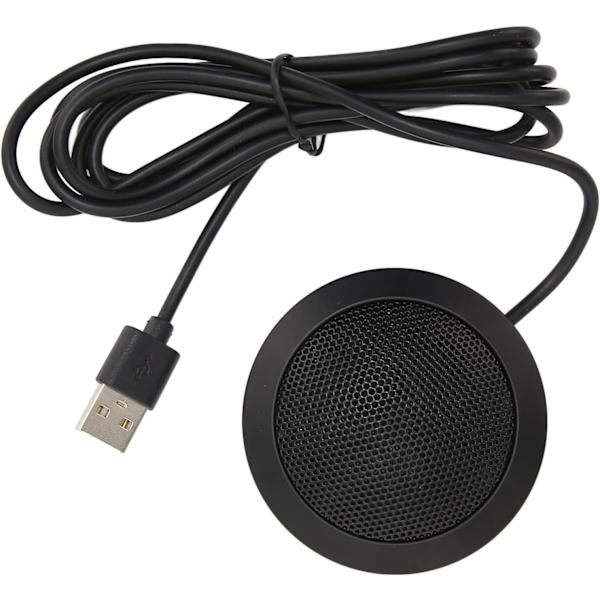 Konferencehøjttaler og mikrofon Konferencemikrofon Jern Konferencemikrofon 360 grader rundstrålende pickup Plug And Play Støjreduktion