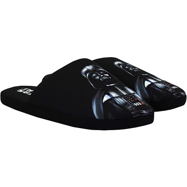 Star Wars Herr Dark Side Darth Vader Tofflor 9 UK-10 UK Svart Svart