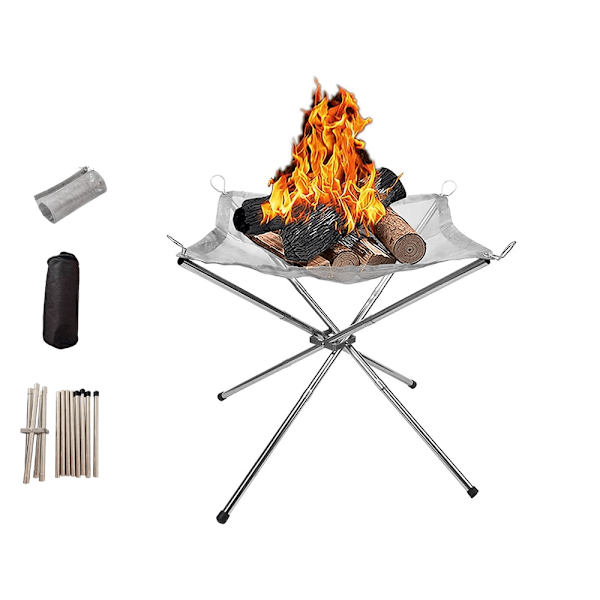 Portable Fire Pit - Collapsible Fire Net 800
