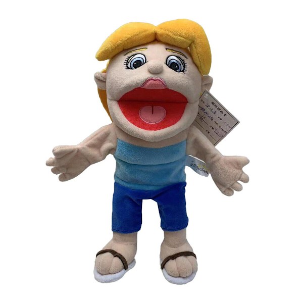 41cm Jeffy Pappa Mamma Dukke Hat Hånd Plys Cosplay Legetøjs Dukke Gave Distinkt