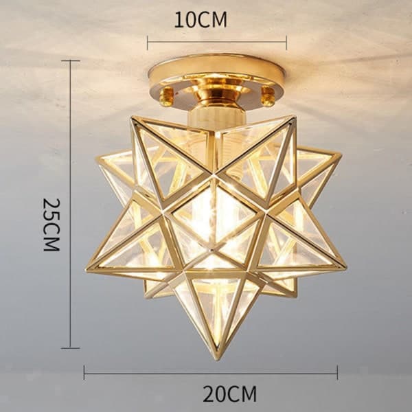 Ceiling Lamp Nordic Style BLACK black-FQ- black