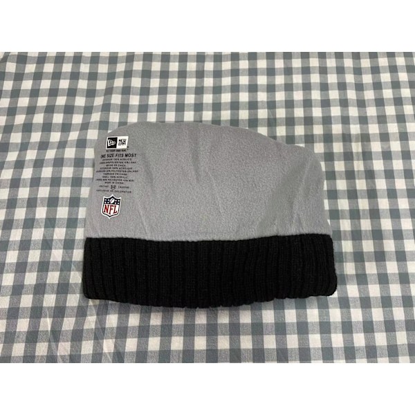 NFL Vuxen Unisex Amerikansk Fotboll Sport Stickad Mössa Fleecefodrad One size fits all