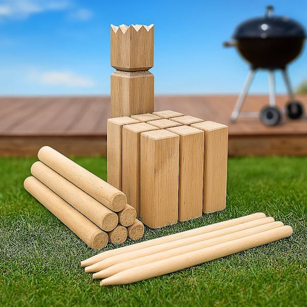 King Game Kubb puusta