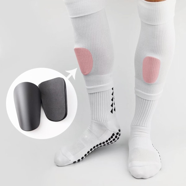2 par Mini Pro fodbold benskinner - unisex anti-skrid fodbold benskinner - Professionel og begyndervenlig - til fodbold og løb!-X72-
