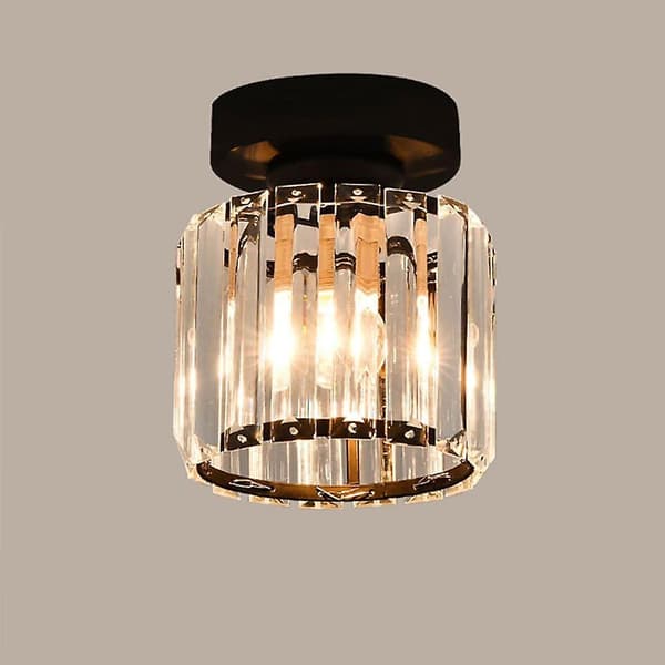 17cm LED Taklampa Hall Flush Mount Glas Geometrisk-X77-