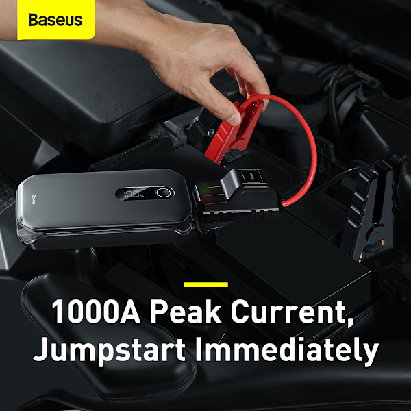 Baseus Super Energy Pro Starhjälp med Powerbank 12 000mAh-X72-
