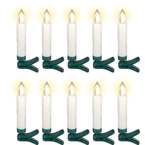 10 langatonta LED-joulukuusen valoa