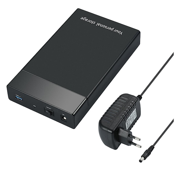 3,5 tommer Ekstern Hdd-boks Hdd 3,5 tommer 2,5 tommer Sata Til Usb 3.0 6gbps Hdd-kabinet Sata Iii Ssd-etui