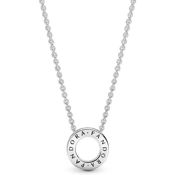 Pandora Smycken Pandora Hjärta Kubisk Zirkonia Halsband Sterling Silver, 45 cm