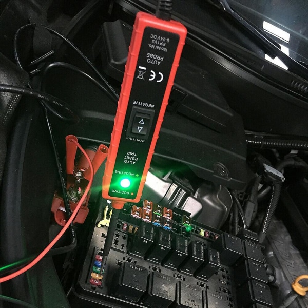 Power Probe Auto Diagnostisk Strømsscanner til Køretøjs Kredsløb