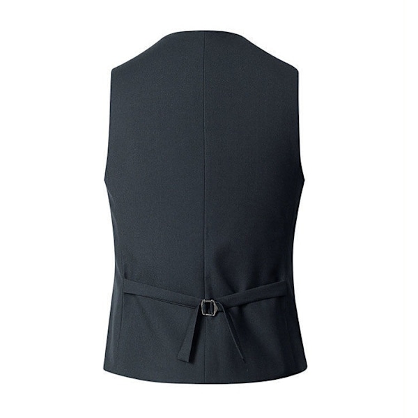 Dressvest for menn, businessdressvest for menn, svart