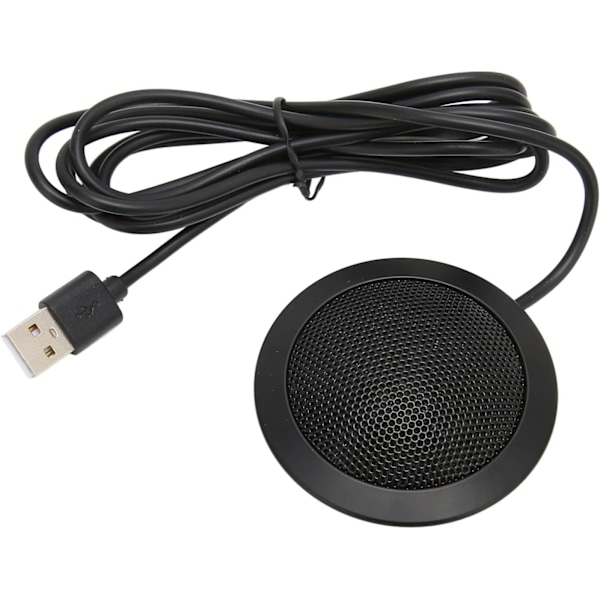 Konferencehøjttaler og mikrofon Konferencemikrofon Jern Konferencemikrofon 360 grader rundstrålende pickup Plug And Play Støjreduktion