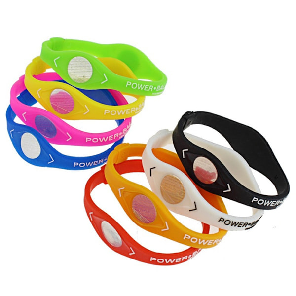 Power Energy Health Original Armbånd Silikon Sportsarmbånd Balance Hologram ec