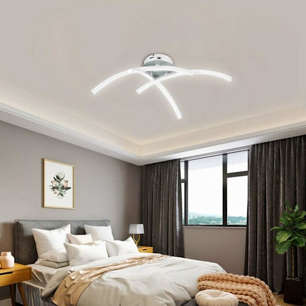 LED-kattovalaisin, moderni muotoilu Kaareva kattokruunu-X71-