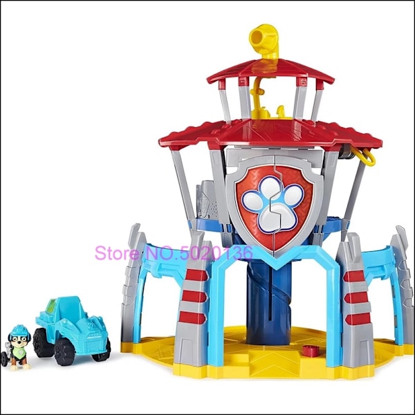 Uusi Paw Patrol Lentokonepartio Toimintahahmo Malli Vartiotorni Pelastusbussi Pennun Koira Joulun Lasten Lelut Joululahja Yellow
