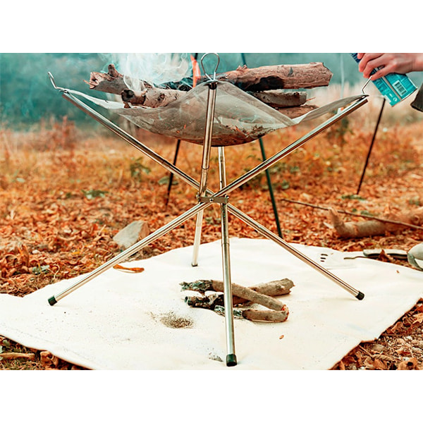 Portable Fire Pit - Collapsible Fire Net 800
