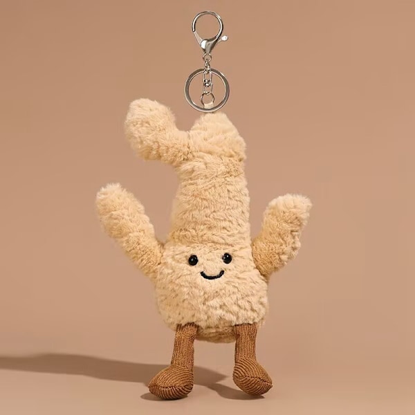 Jellycat plyschdocka serie djur capybara plyschdocka docka plyschleksak grossist Ginger pendant 20cm